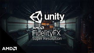 AMD FidelityFX Super Resolution Unity HDRP FSR Performance Demo [upl. by Nauqes]