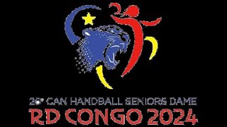 Kinshasa 2024 26ème Championnats dAfrique de Handball Féminin 04122024 [upl. by Nodababus623]