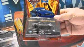 Extra Crispy Rod Torque Redline diecast 28 Disney Pixar Mattel Cars 2 unboxing review [upl. by Hepzi231]