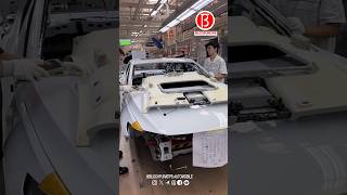 Immersive car building The whole process of car roof assembly Part 01 [upl. by Nylirak]