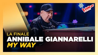 Annibale Giannarelli  “My Way”  Finale The Voice Senior Italy  Stagione 2 [upl. by Akimyt]