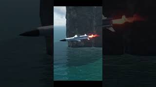 Dimitry Donskoy launching Soviet supersonic antiship cruise missile modernwarships shortvideo [upl. by Ariajaj244]