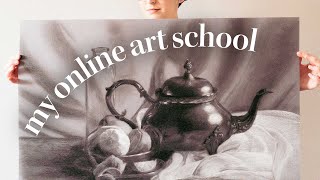 How I study art online New Masters Academy review [upl. by Zared751]