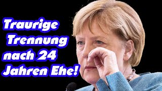 Angela Merkel amp Joachim Sauer Scheidung Traurige Trennung nach 24 Jahren Ehe [upl. by Ahsiam]