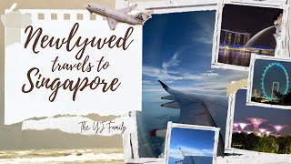 First Flight as Husband and Wife Honeymoon Bound to Singapore ✈️❤️ [upl. by Hedberg282]