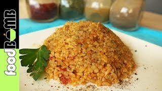 77 Turkse Bulgur Rijst Maken  Foodbomb [upl. by Eniac]