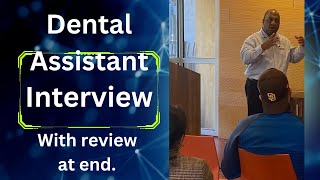 Ace Your Dental Assistant Interview Pro Tips [upl. by Zebulen]