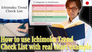 Free Download Ichimoku Trend Check List How to use it with real chart example [upl. by Airaet]