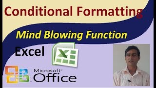 ms excel conditional formatting advanced excel  computer gyan guruji [upl. by Masson515]