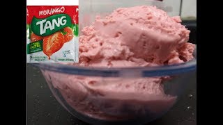 Como Fazer Sorvete de Tang  Apenas 2 Ingredientes  Água [upl. by Worthy362]