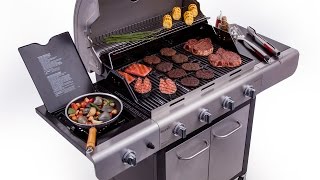 CharBroil Advantage Deluxe 4Burner Gas Grill  Lowes Exclusive [upl. by Niro]