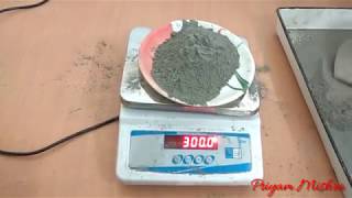 Standard consistency test procedure by vicat apparatus of Cement [upl. by Aihselef]