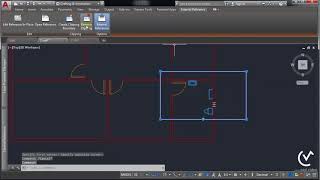 1404  تعليم برنامج AutoCad  شرح Xref Clip and Edit [upl. by Aihsem]