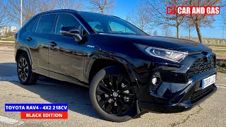 Toyota Rav4 Black Edition  Todo al negro  Prueba CAR and GAS  TestDrive  Review [upl. by Mehta]