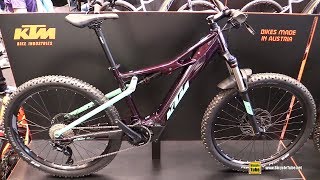 2020 KTM Macina Lycan 272 Glory Electric Bike  Walkaround  2019 Eurobike [upl. by Eelatan]