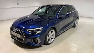 Audi A3 10 TFSI 30 S line Sportback S Tronic Euro 6 ss 5dr [upl. by Sella361]