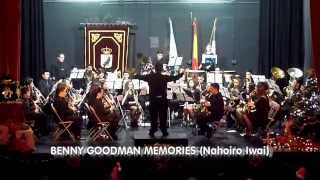 BENNY GOODMAN MEMORIES Naohiro Iwai  Banda Municipal de El Cuervo Sevilla 2014 [upl. by Ahsir]