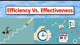 Key Difference Between Efficiency and Effectiveness With Example [upl. by Tuppeny]