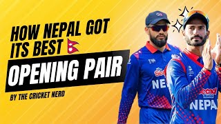 Kushal Bhurtel and Aasif Sheikh How Nepal Got Their BEST Opening Pair [upl. by Woodman676]