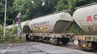 GBRf 66778 Cambois Depot 25 years on Castle Cement 220824 [upl. by Nada49]