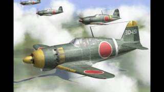 Aviation Art  WW II Japanese Air Force [upl. by Willi]