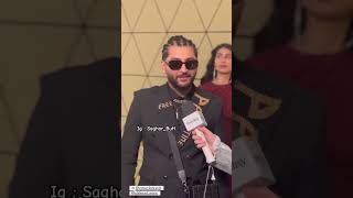 Bilal Saeed wrote Free Palestine above his coat at the Hum Style Award 2024 bilalsaeed kuku [upl. by Starobin]