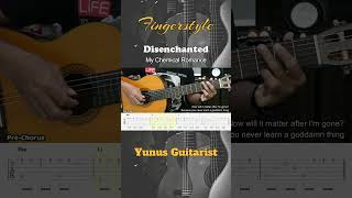 Disenchanted  My Chemical Romance  Fingerstyle Guitar TAB Link full video on comment [upl. by Launcelot]