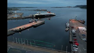 Stornoway Harbour Ferry amp Cruise Port  Hebridean Live Cam [upl. by Jasik310]