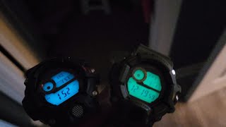 Casio Gshock Rangeman GW9400 adding lume [upl. by Aticilef]