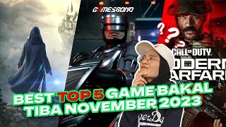 WOW  BANYAK GAME BEST LA KELUAR PADA BULAN NOVEMBER NI  TOP 5 BEST GAME DI BULAN OKTOBER 2023 [upl. by Larrej598]