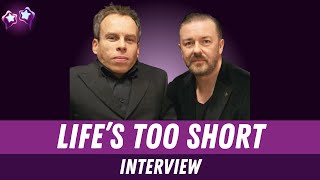 Ricky Gervais amp Warwick Davis Interview on Lifes Too Short [upl. by Enia]