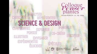 Conférence Penser 24 Plantes Nicolas Roesh et Romina Alfieri designers [upl. by Sells]