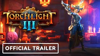 Torchlight 3  Official Sharpshooter Reveal Trailer [upl. by Latham]