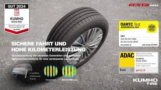 Kumho Tire ECSTA HS52 Austria 30 sec [upl. by Chandal830]