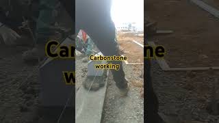 Carbon stone working Mauritius constructionproject [upl. by Casia]