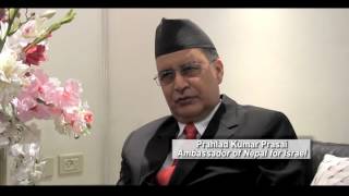 Interview With Ambassador of Nepal to Israel HonPrahlad Prasai [upl. by Yerrok]