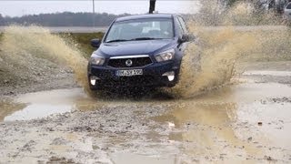 Ssangyong Actyon Sports  Allradspaß viel billiger als beim VW Amarok [upl. by Etnahc727]