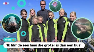 Kinderen helpen bij film over wilde Noordzee [upl. by Swetiana]