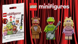 LEGO The Muppets Collectable Minifigures 71033 Complete Set Stop Motion Build [upl. by Folly567]