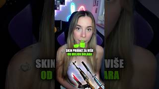 CS2 SKIN PRODAT ZA MILION DOLARA [upl. by Bokaj]