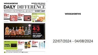 Woolworths specials ZA  22072024  04082024 [upl. by Anerak]