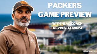 Green Bay Packers Game Preview with Kevin Stefanski [upl. by Amyas326]