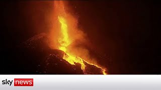 Replay La Palma volcano eruption [upl. by Aleda]