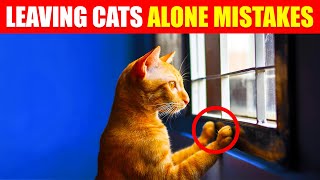 10 Things You Should NEVER Do When You Leave Your Cat Home Alone [upl. by Adnoyek]