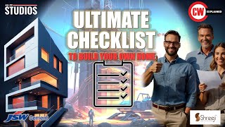 Ultimate Checklist for Building Your Own Home StepbyStep Guide [upl. by Markson11]