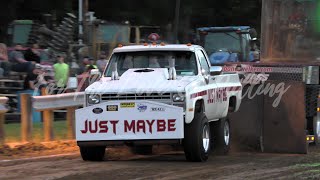 Truck Pulling Open Gas Trucks Glenford Lions Club Glenford OH 2024 [upl. by Rednal]