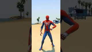 GTA 5 SPIDERMAN CHINSAW SAVING HULKCOFFIN DANCE SONG COVER gta short [upl. by Joliet]