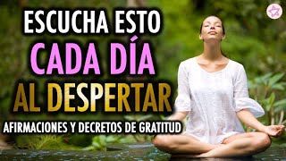 🌤🙏🏻 Afirmaciones y Decretos Positivos Para Empezar Bien El Día 💜🤩 Motivación Para La Mañana [upl. by Salvador502]