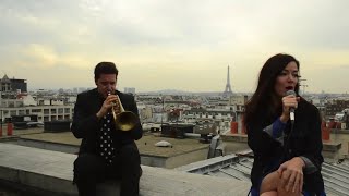 EmilieClaire Barlow  Cest si bon  A rooftop rehearsal in Paris [upl. by Sevik111]