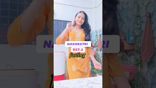 Mini Vlog  Navaratri Day4 What I eat in a DAY fasting trending trendday4 decoration [upl. by Emiatej]